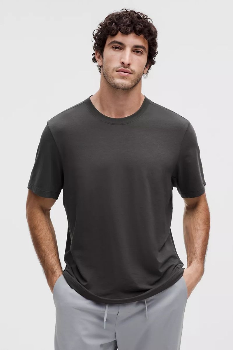 Lululemon Zeroed In Short Sleeve _ Graphite Grey