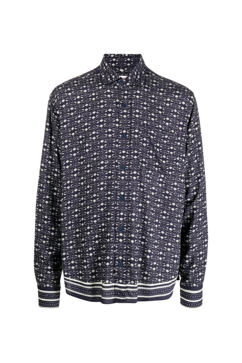 Orlebar Brown GRASMOOR BANDANA-277248-DARK SAPPHIRE/SEA MIST