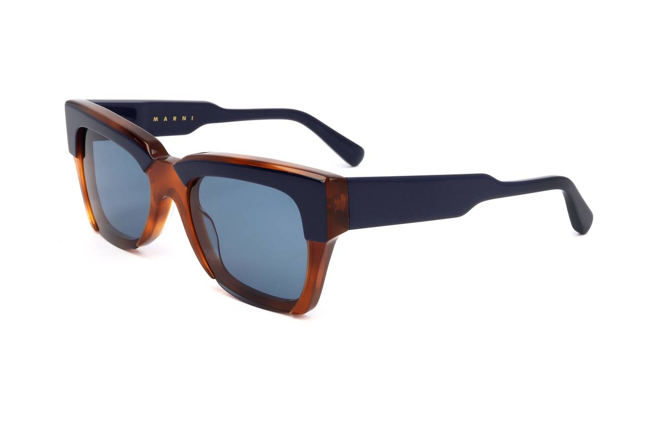 Marni  ME638S 422 54 Sunglasses Blue/Havana
