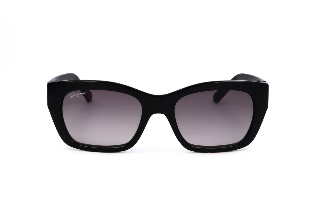 Salvatore Ferragamo Sunglasses Women's SF1012S 001 Black/Grey Gradient Lenses