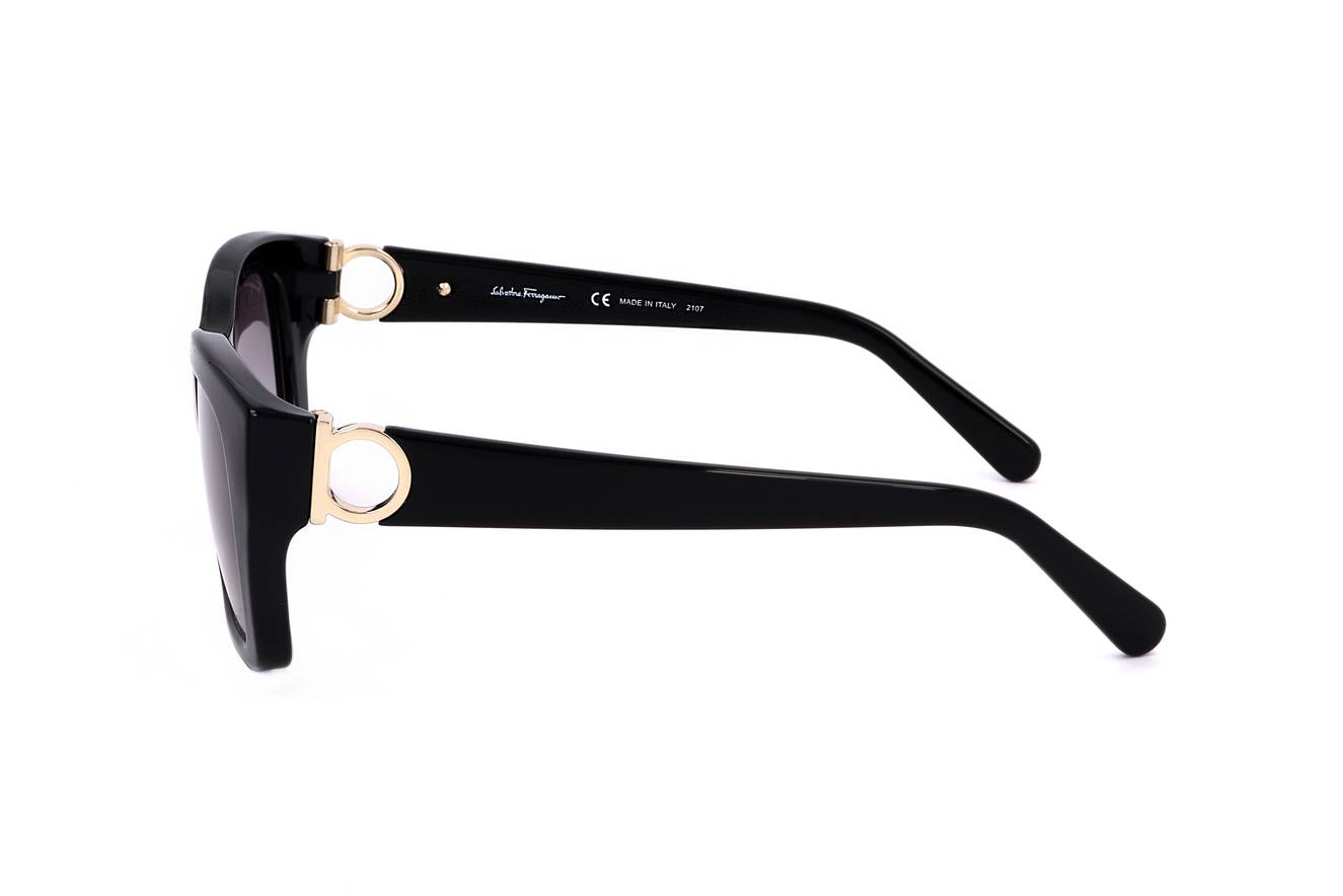 Salvatore Ferragamo Sunglasses Women's SF1012S 001 Black/Grey Gradient Lenses