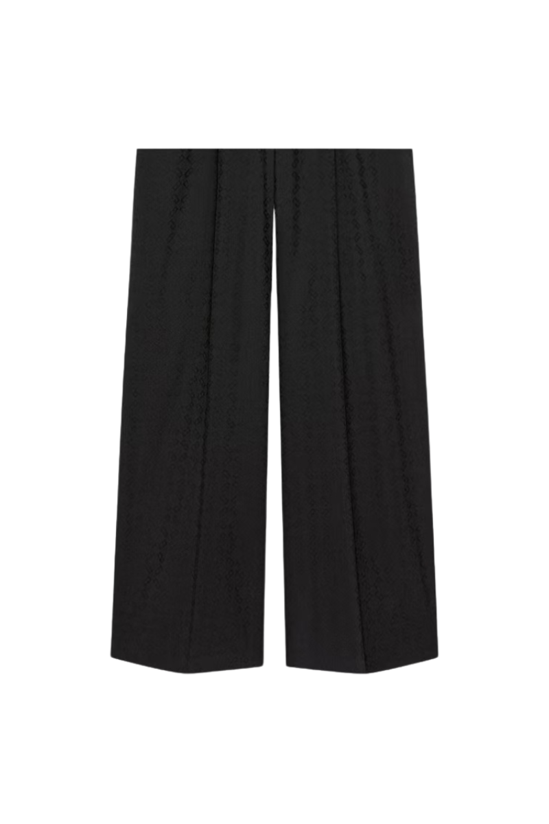 Givenchy Pleated Pants Black BW515715UG