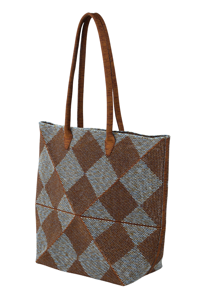 Max Simple Foldable Knit Bag Khaki