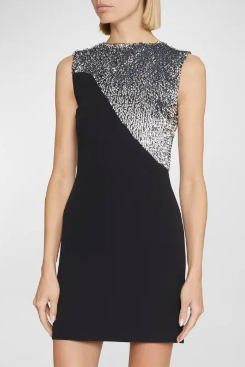 Givenchy Short Evening Dress-Black