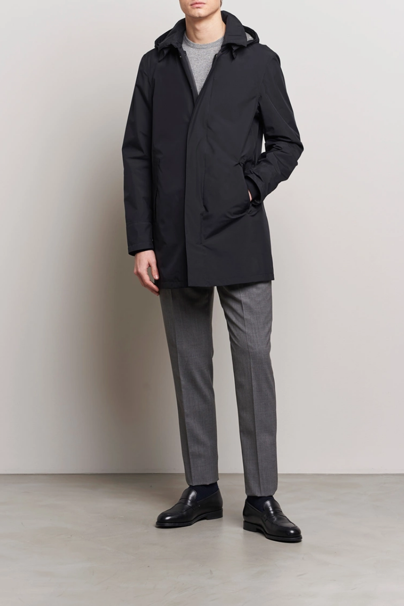 Herno Men Coat Im000294U-12436-9300 Black