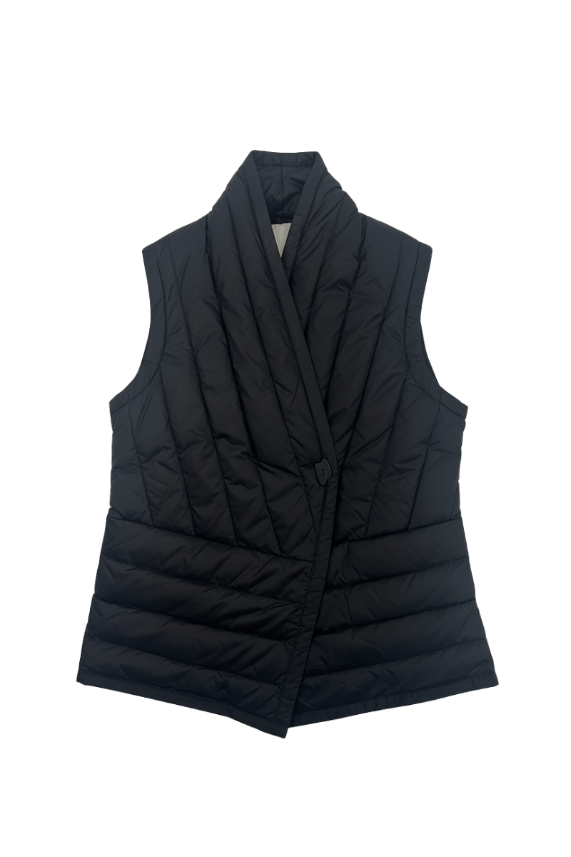 Max Simple Padded Down Vest Black MSJY257148B