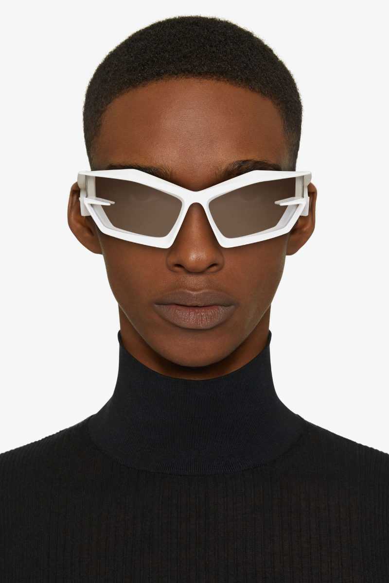 Givenchy Giv Cut Sunglasses_White