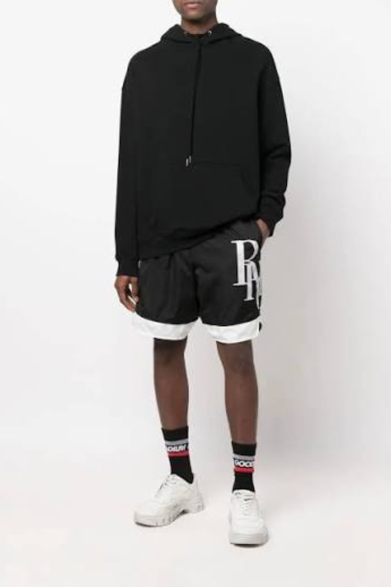 Rhude Side Logo Short Black/White RHS622SH11197372