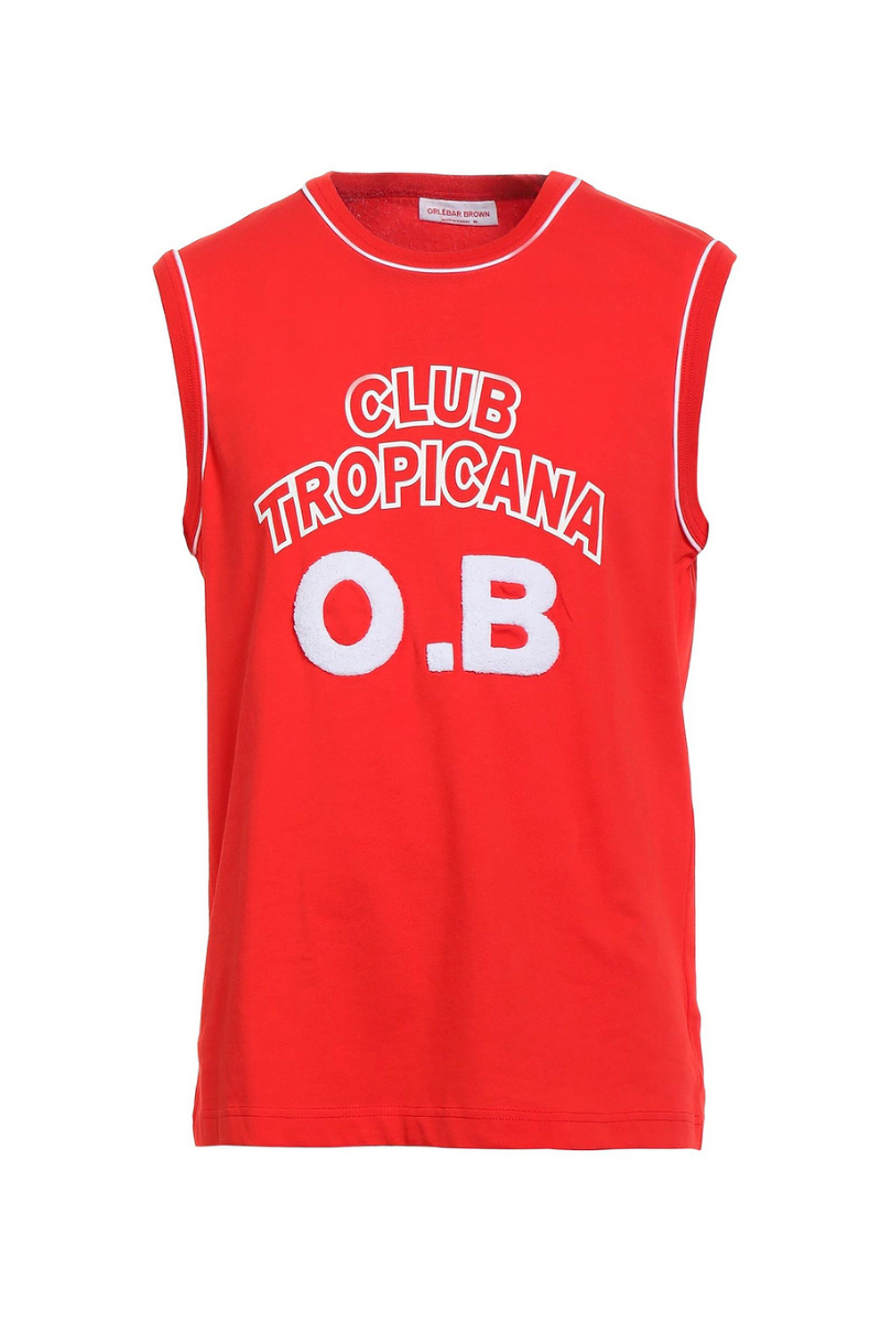 Orlebar Brown DUBOIS CLUB TROPICANA-276237-SUMMER RED