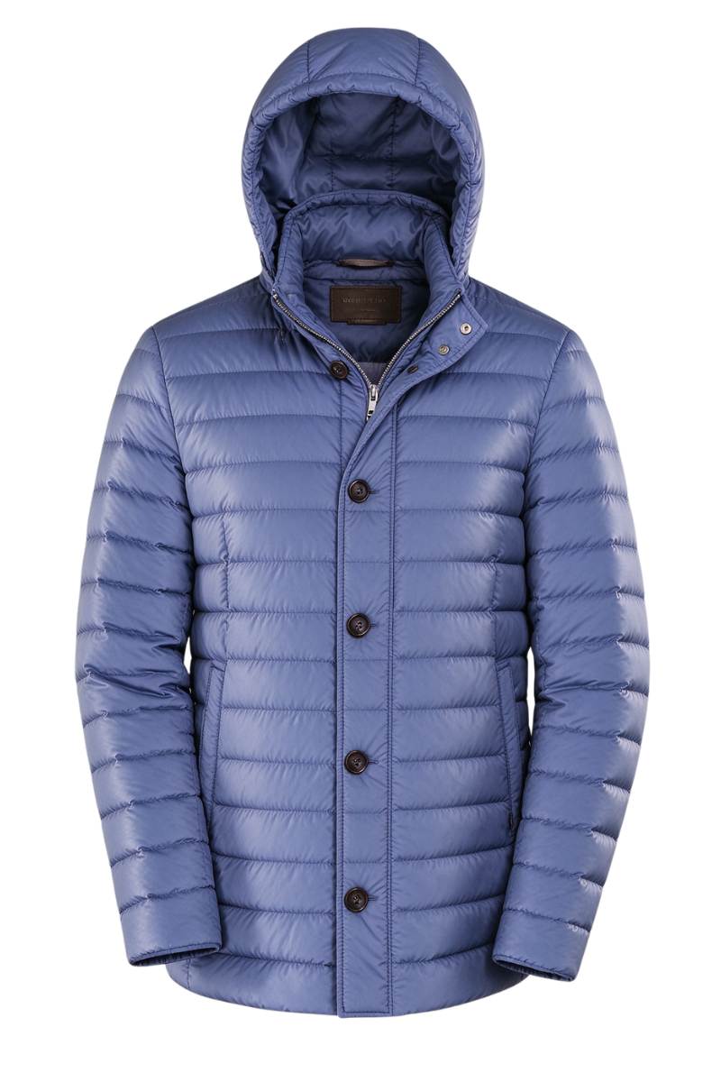MooRER ALOISIOS3 Hooded Quilted Down Jacket Indaco