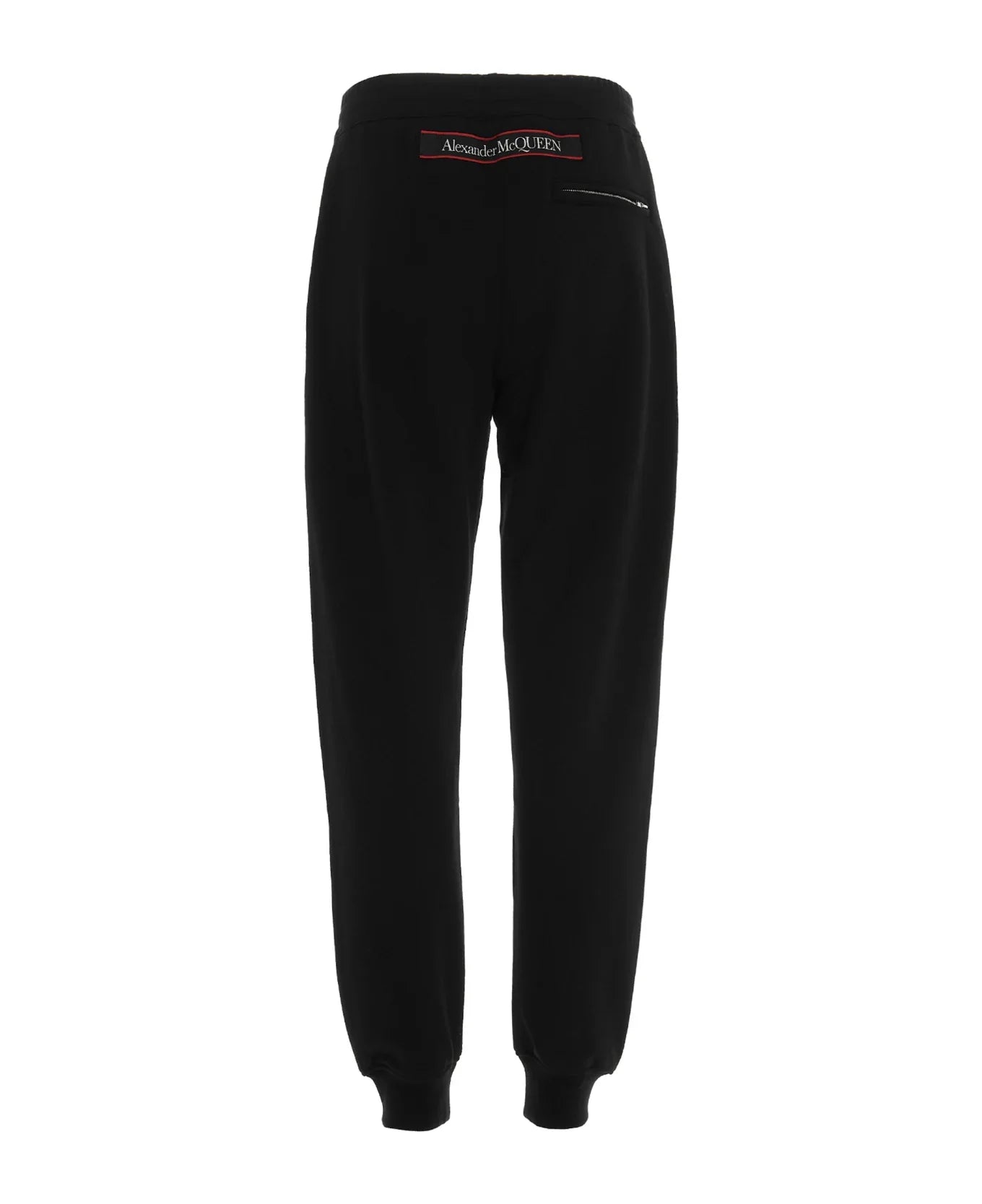 ALEXANDER MCQUEEN Logo Tape Track Pants Black
