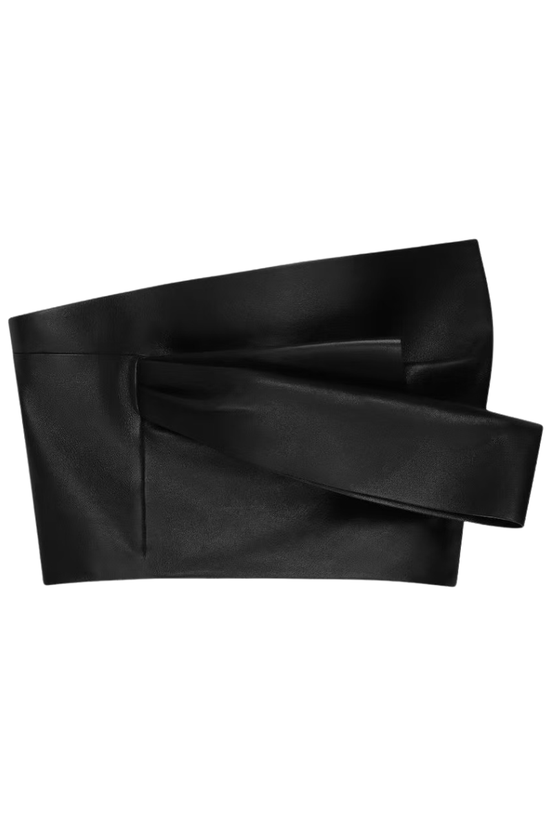 Givenchy Drapped Top Black BW61C261G9