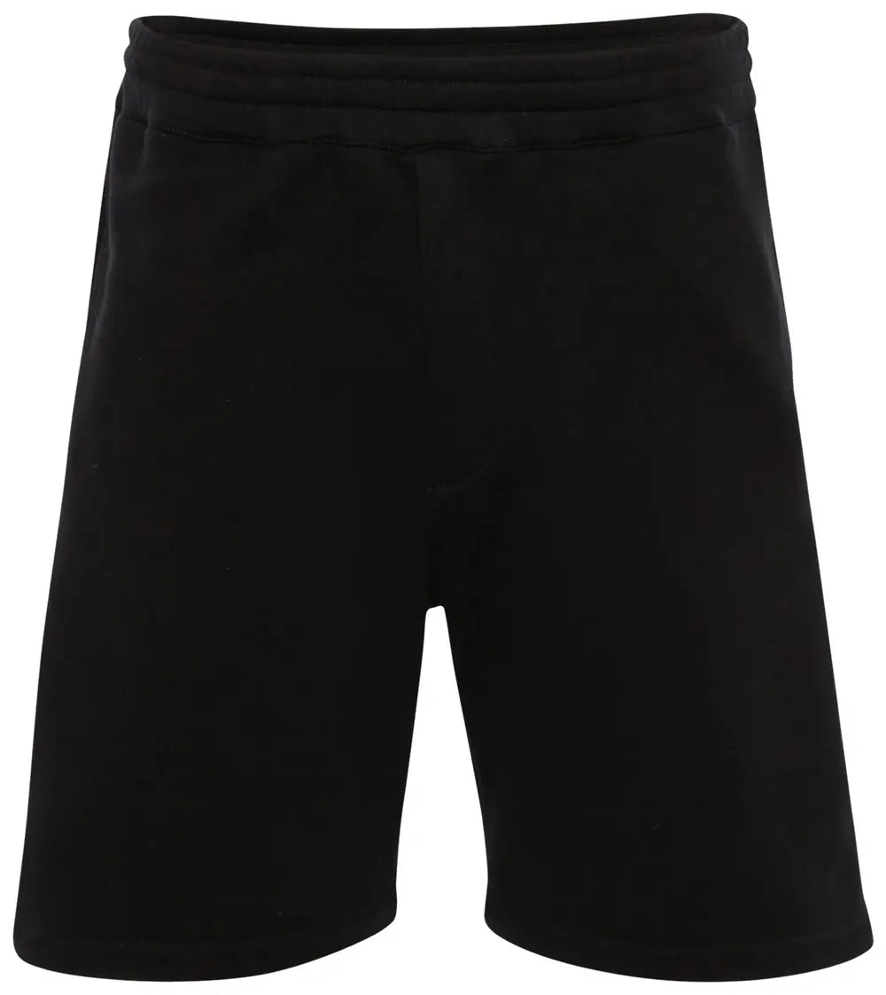Alexander Mcqueen Men Black Cotton Bermuda Shorts