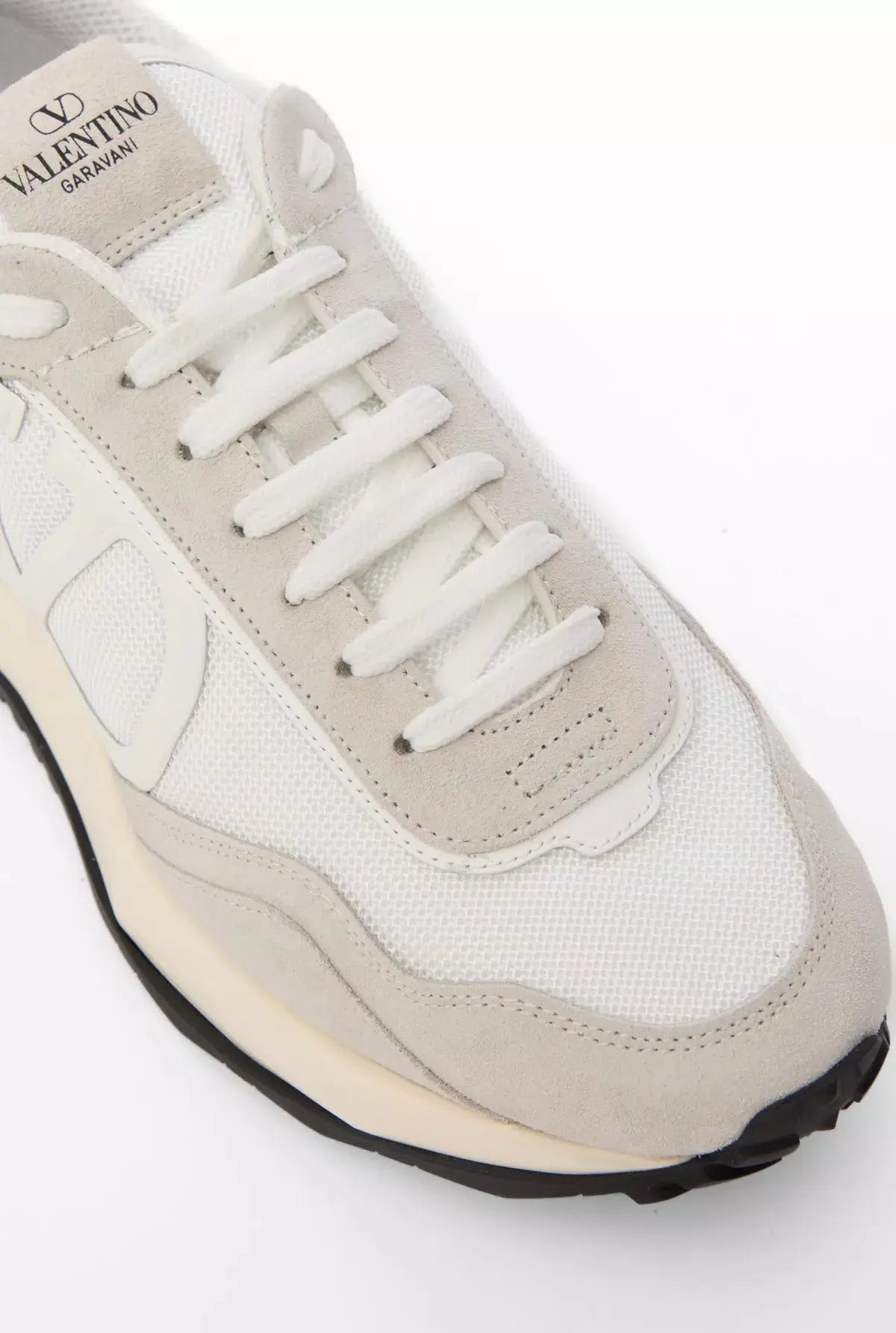 Valentino White VLogo Netrunner Chunky Low Top Sneakers