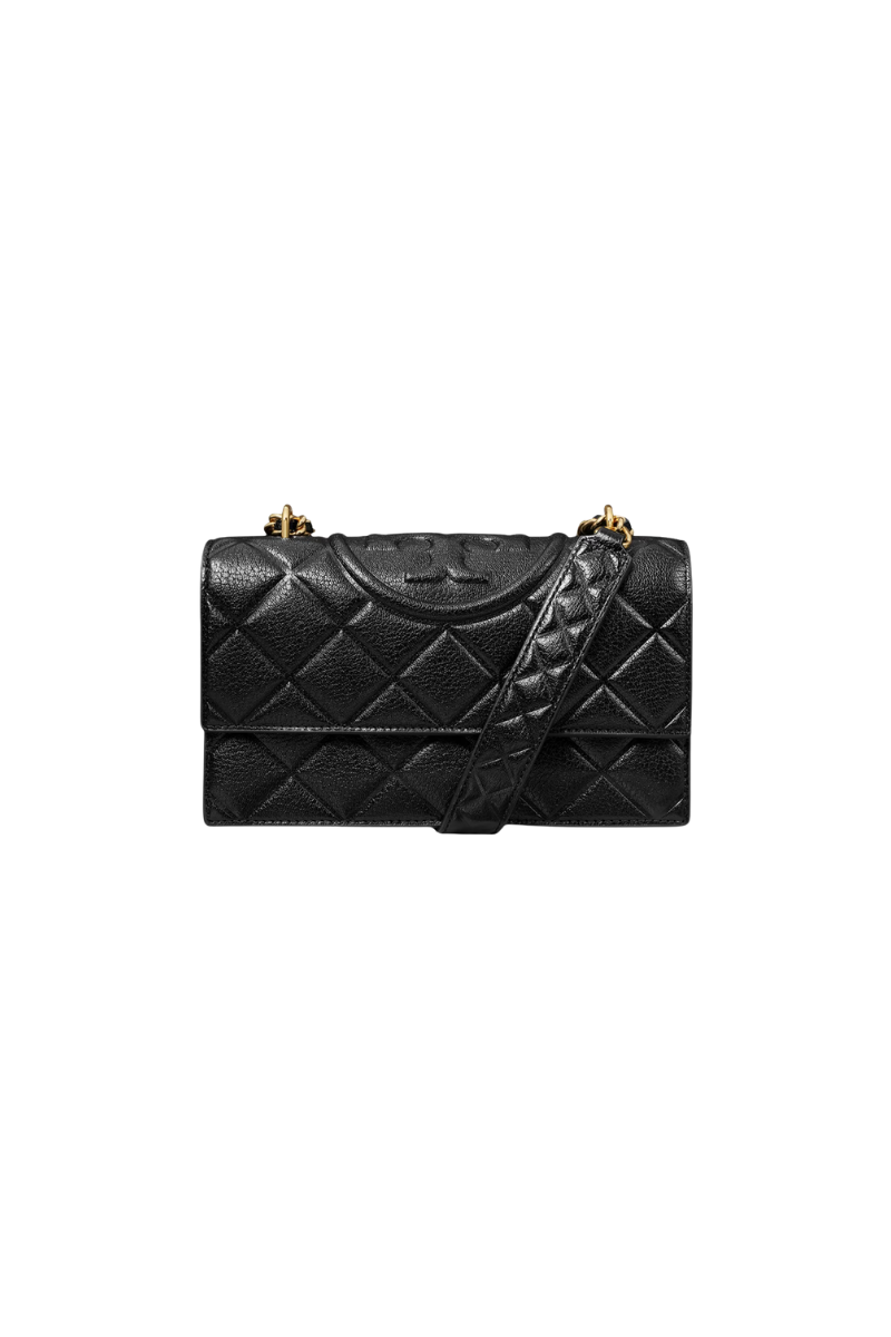 Tory Burch Fleming Small Convertible Shoulder Bag Black 164800-001