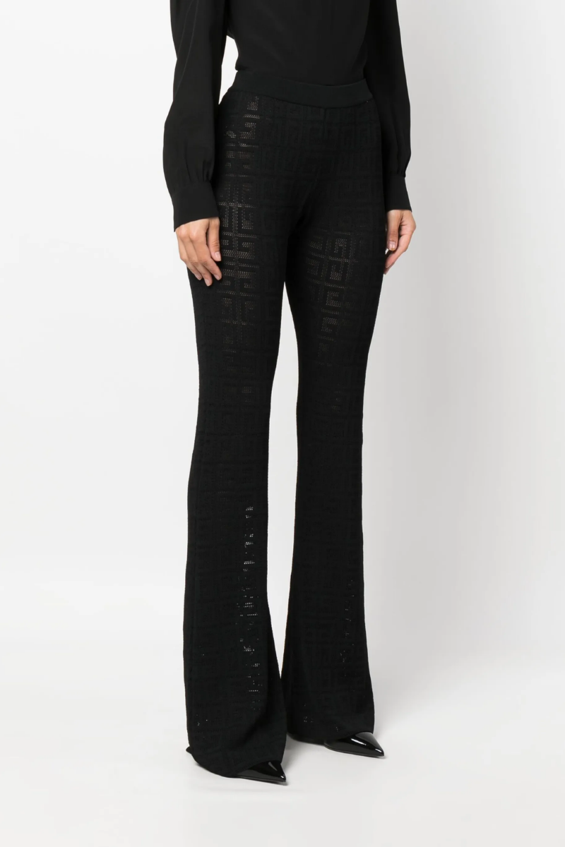 Givenchy Wide 4G Pants Alternative Fit_Black