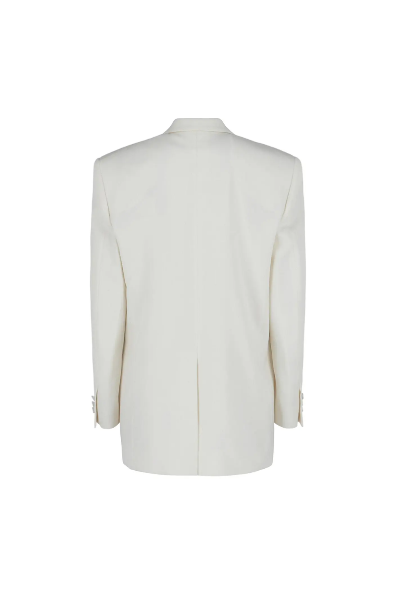 Givenchy Double Breasted Slim Fit Jacket-White