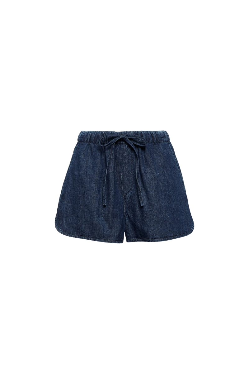 Valentino Chambray Denim Shorts