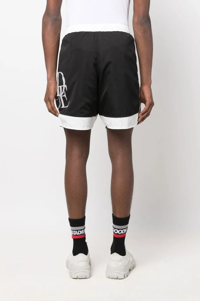 Rhude Side Logo Short Black/White RHS622SH11197372