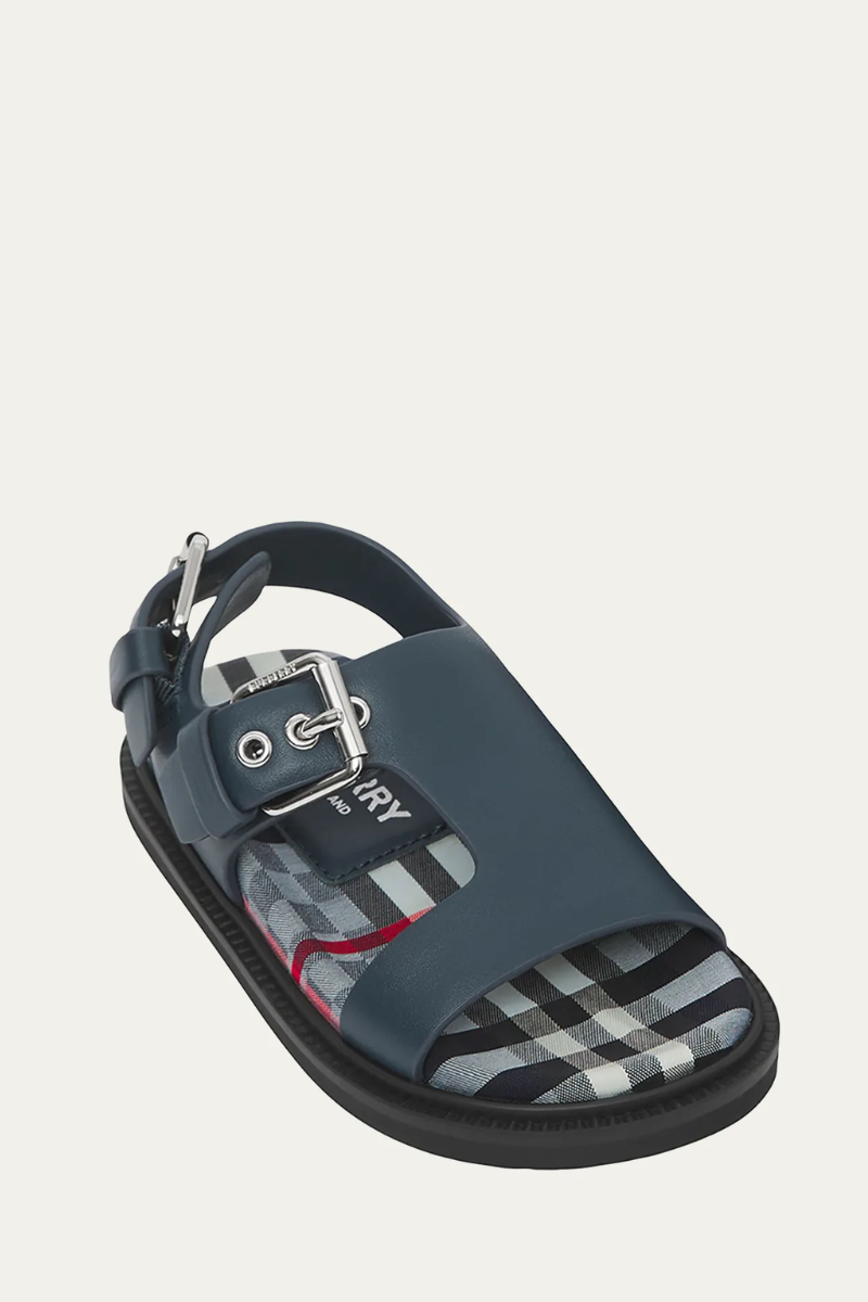 Burberry
Boy's Bertha Checkerboard Fisherman Sandals, Baby/Toddler