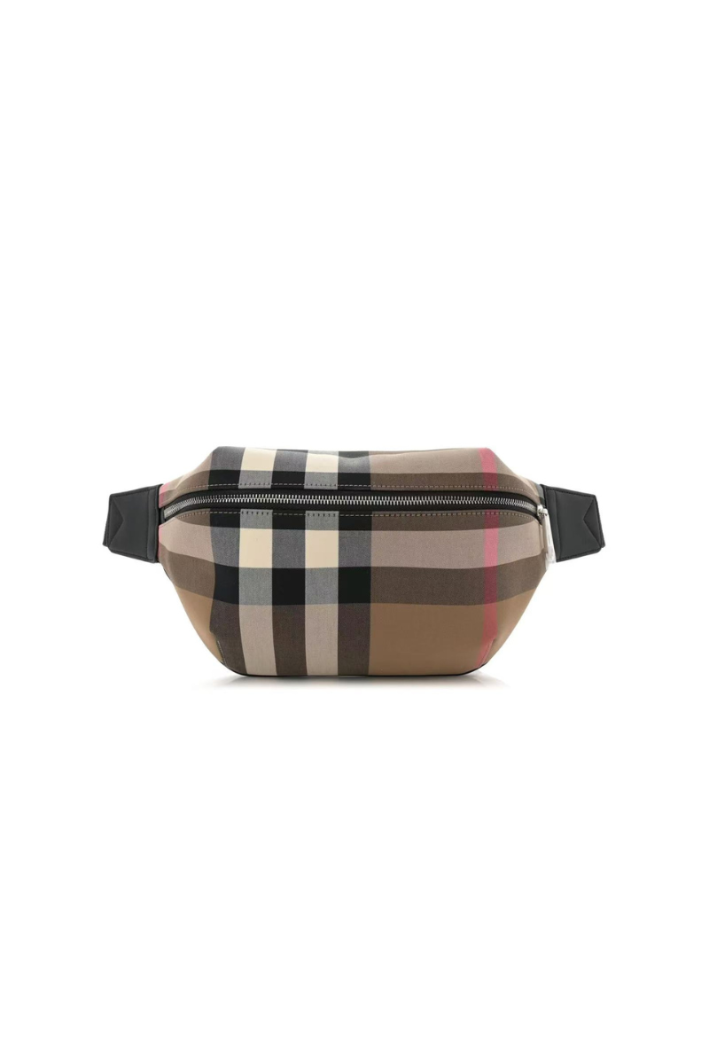 Burberry House Check Sonny Bum Bag Khaki