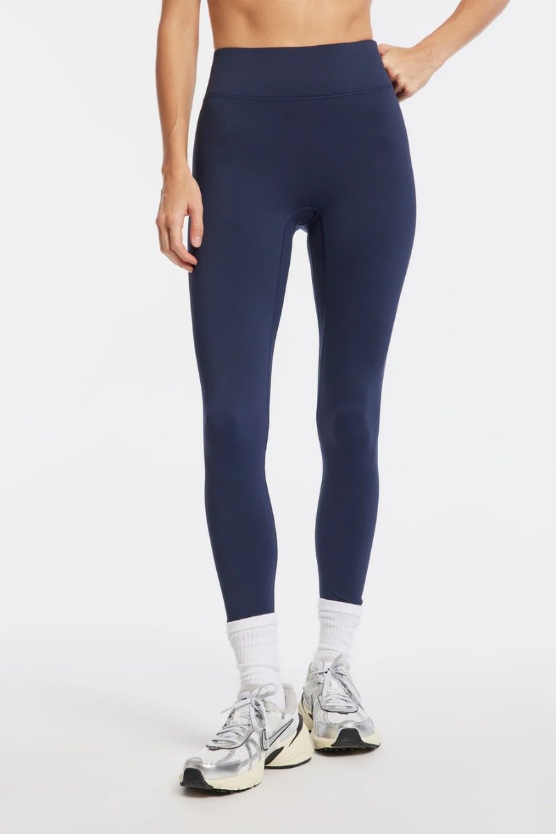 Bandier Rib Center Stag Legging Dark Navy AA202111