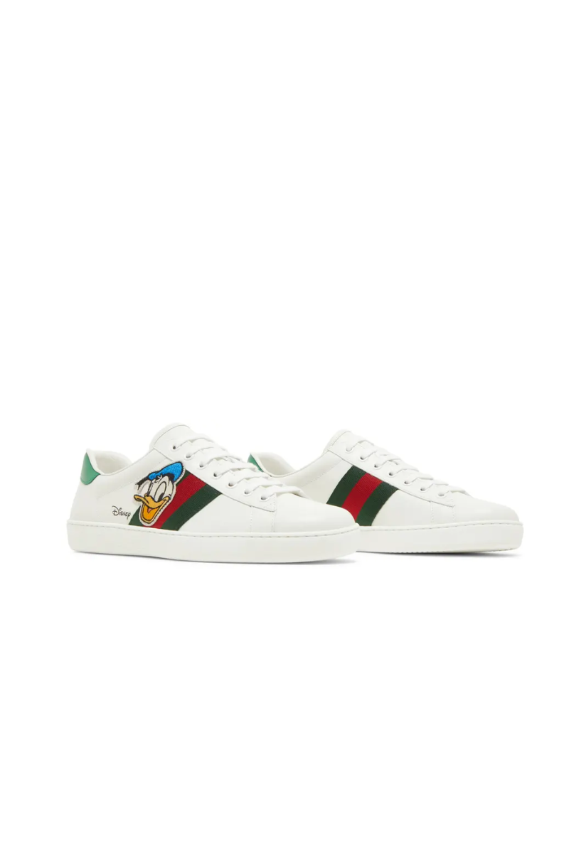Disney x Gucci  Women's  Ace Donald Duck Patch Sneakers