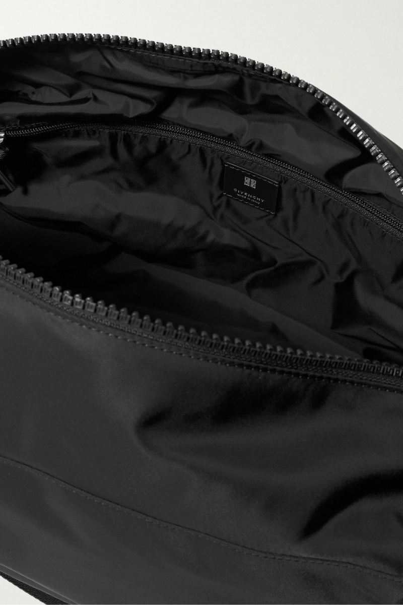 Givenchy Pandora Medium Leather-Trimmed Nylon Messenger Bag