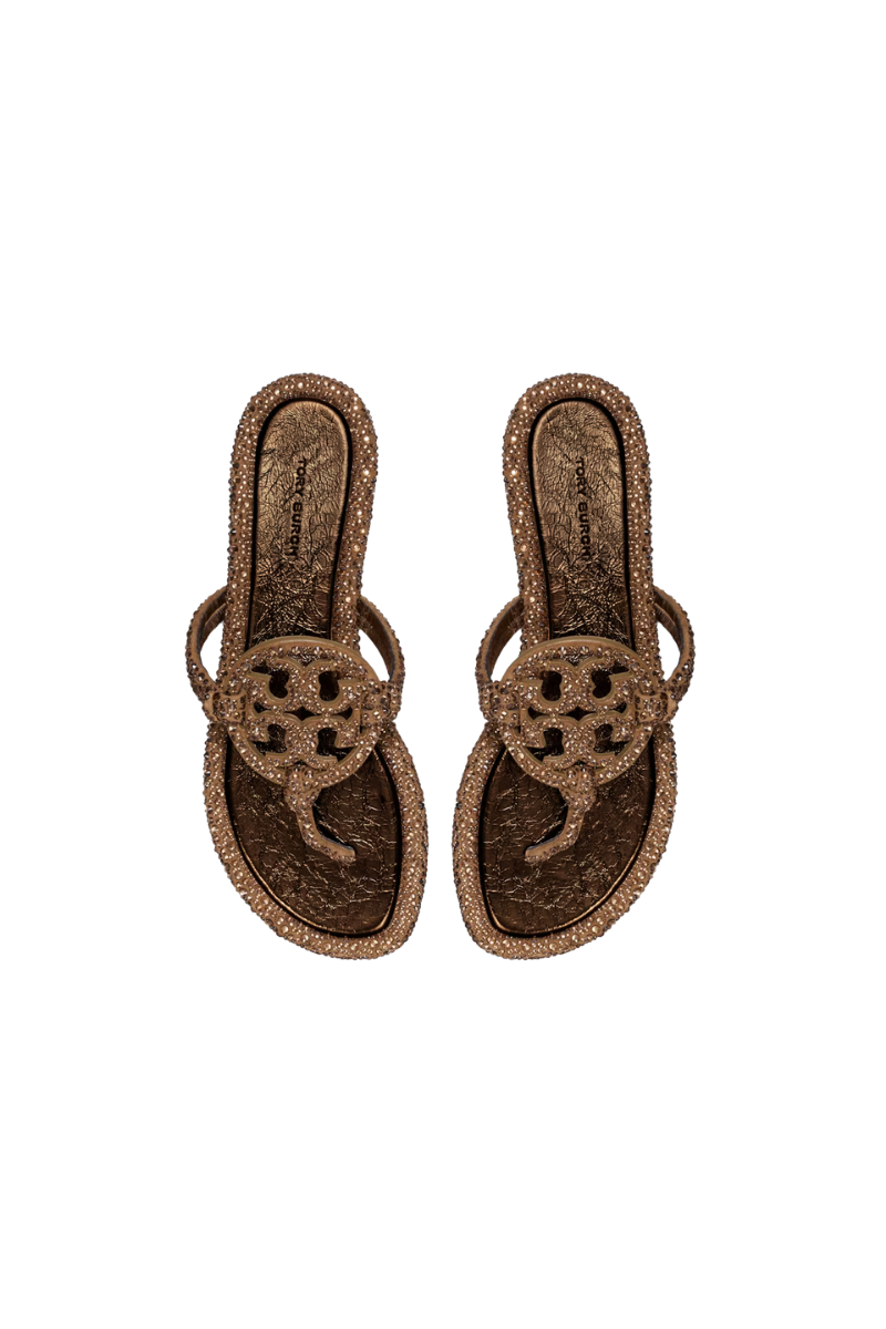 Tory Burch Miller Knotted Crystal Copper Freeze 185289-293