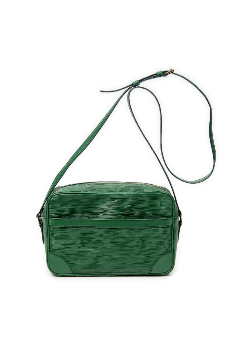 Trocadero Black Stitching-Green