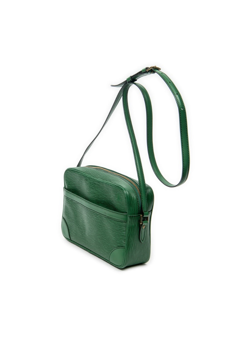 Trocadero Black Stitching-Green