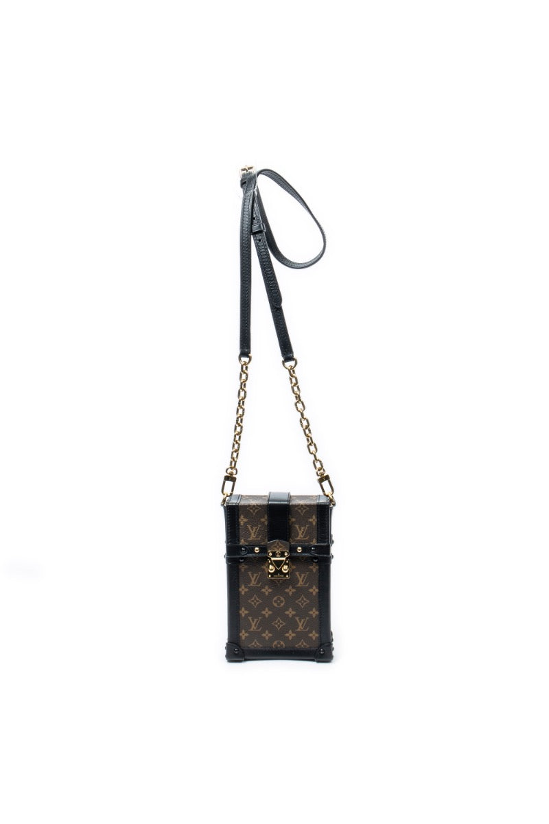 Vertical Trunk Pochette-Brown