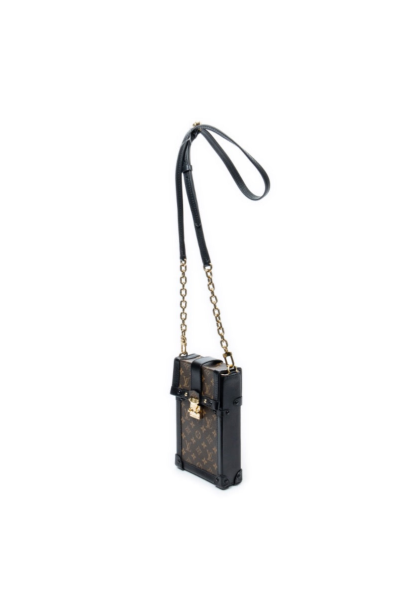 Vertical Trunk Pochette-Brown