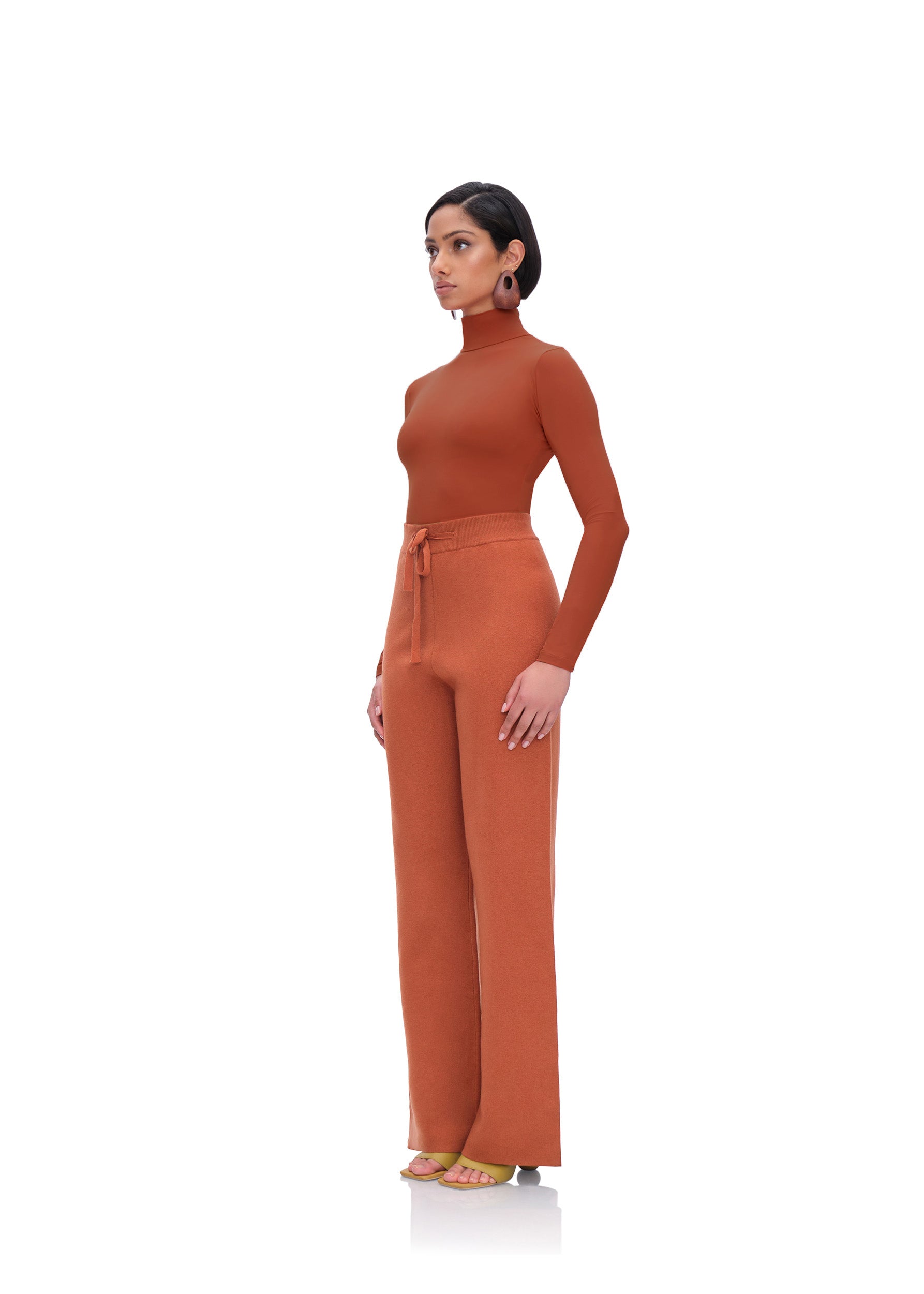 COLLO BODYSUIT - PUMPKIN