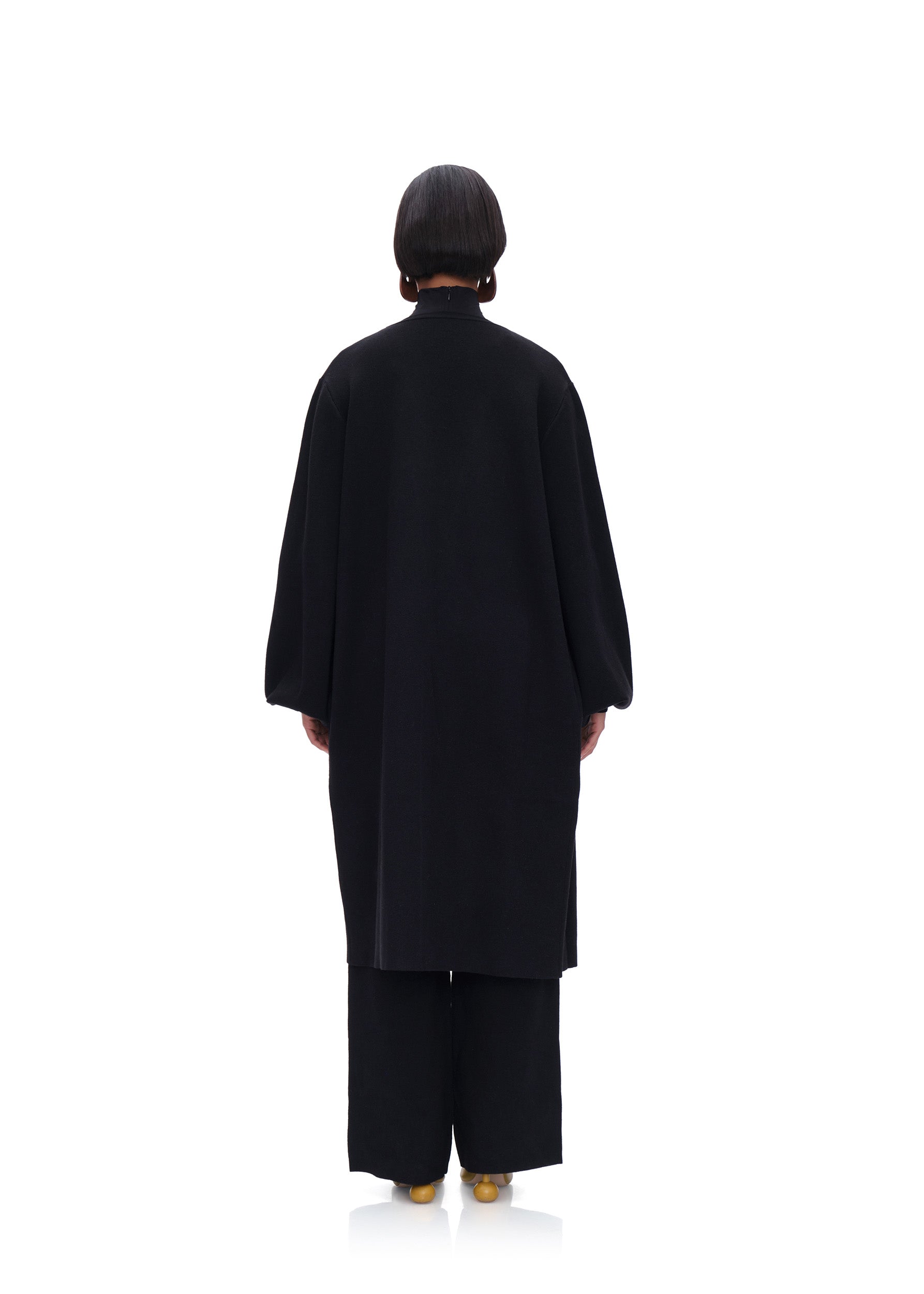 ONA KNIT CARDIGAN - ONYX