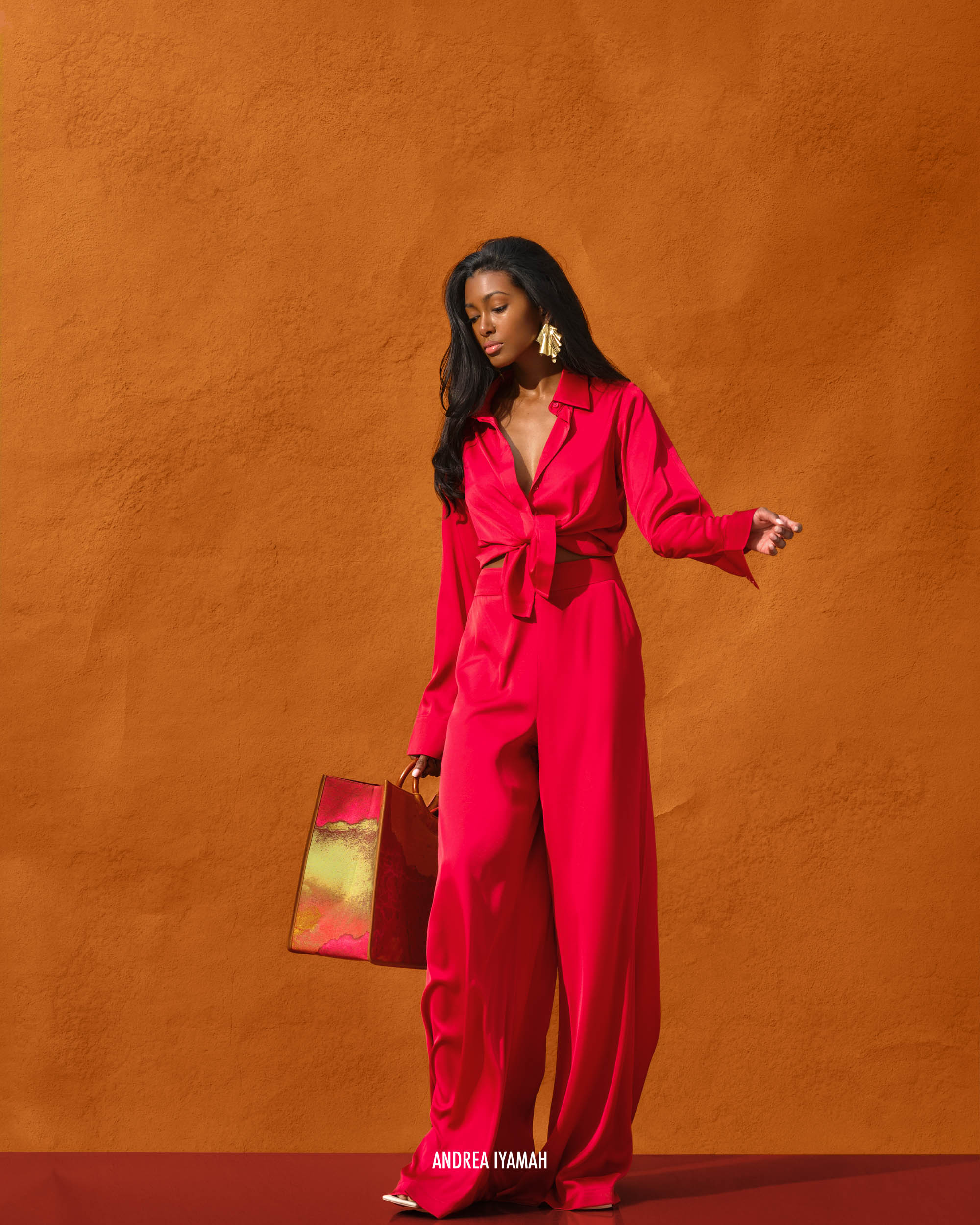 ARA PANTS - RUBY