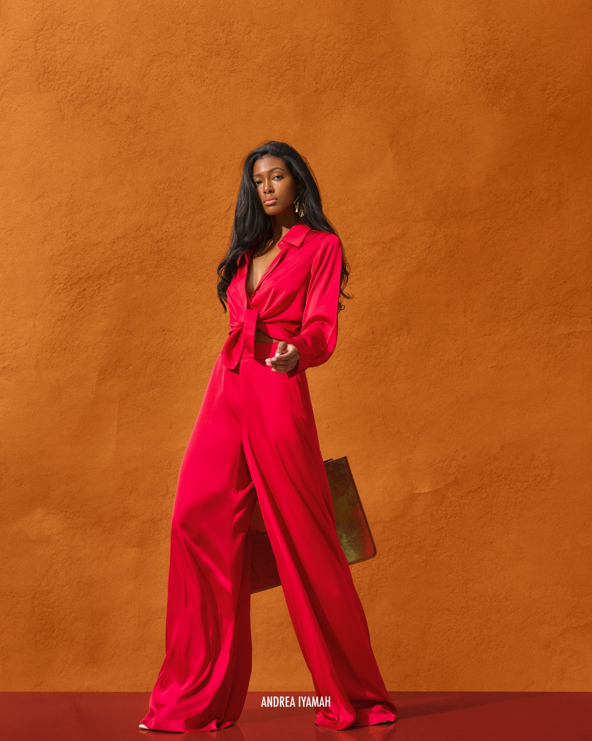 ARA PANTS - RUBY