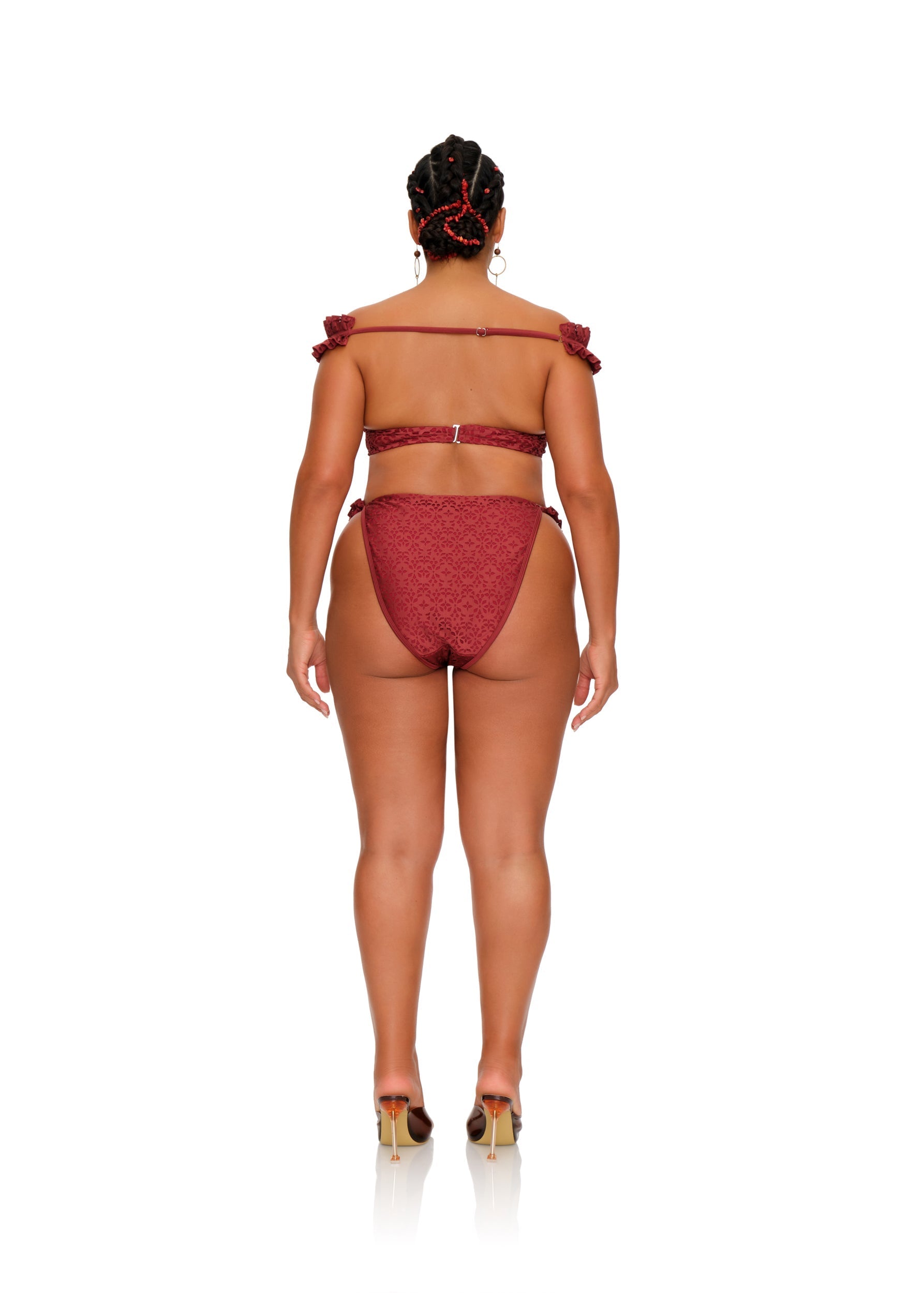 MULAN BIKINI BOTTOM - WINE