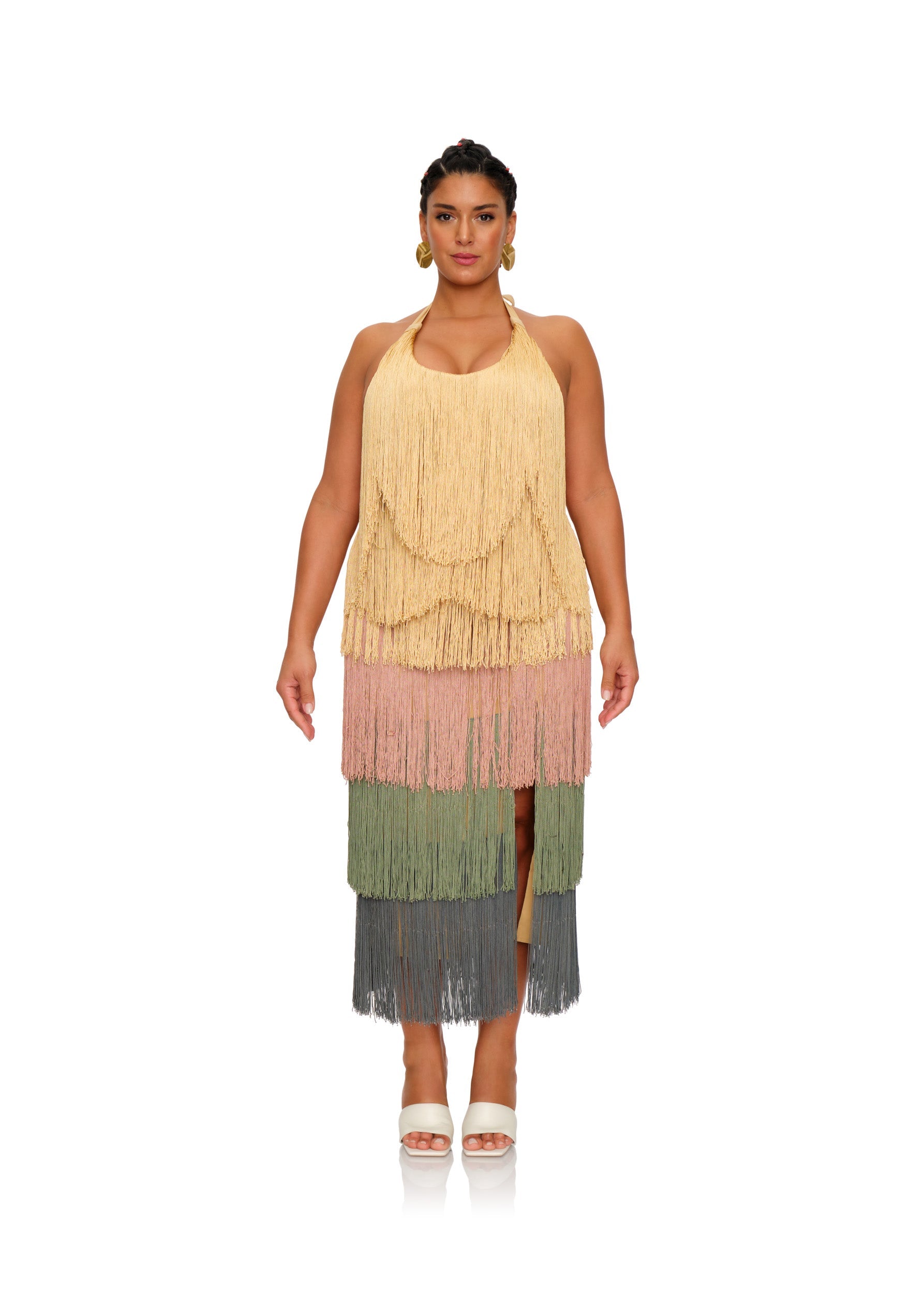 NEME MIDI DRESS