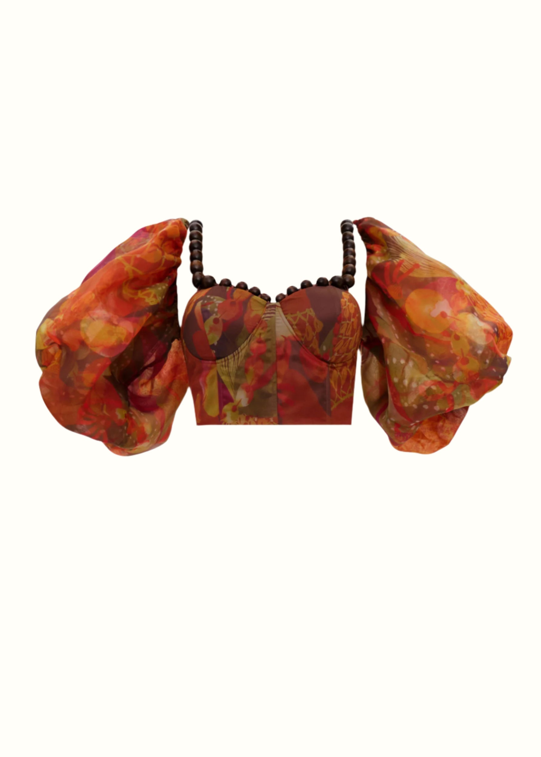 OMMA CROP TOP - KOLA PRINT