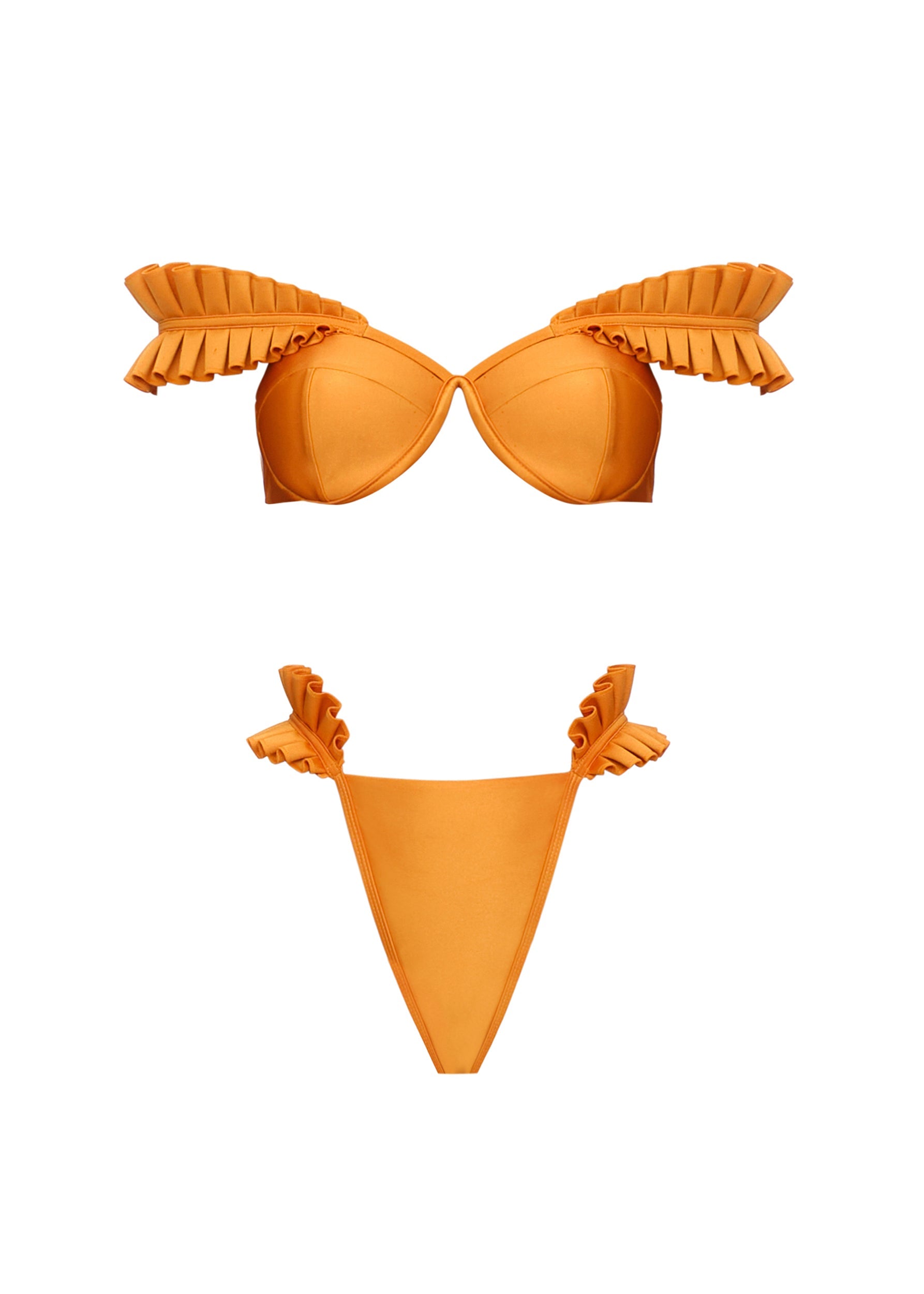 MULAN BIKINI BOTTOM - SUNSET GOLD