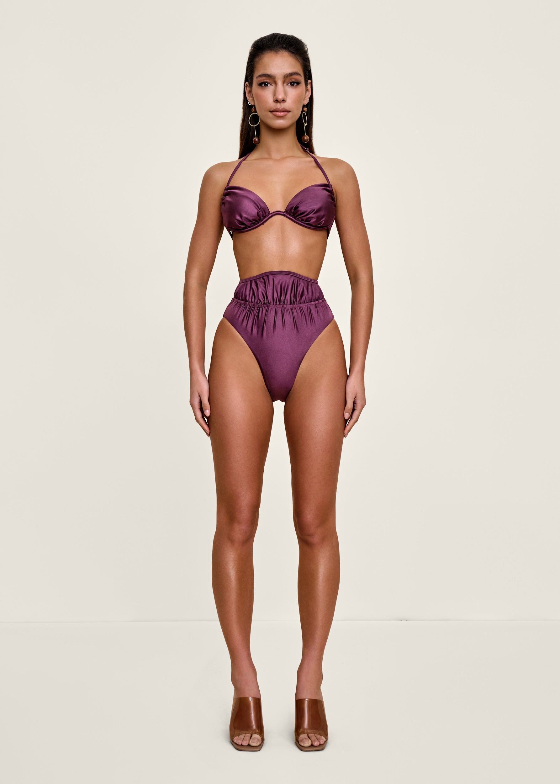 GADU BIKINI BOTTOM - EGGPLANT
