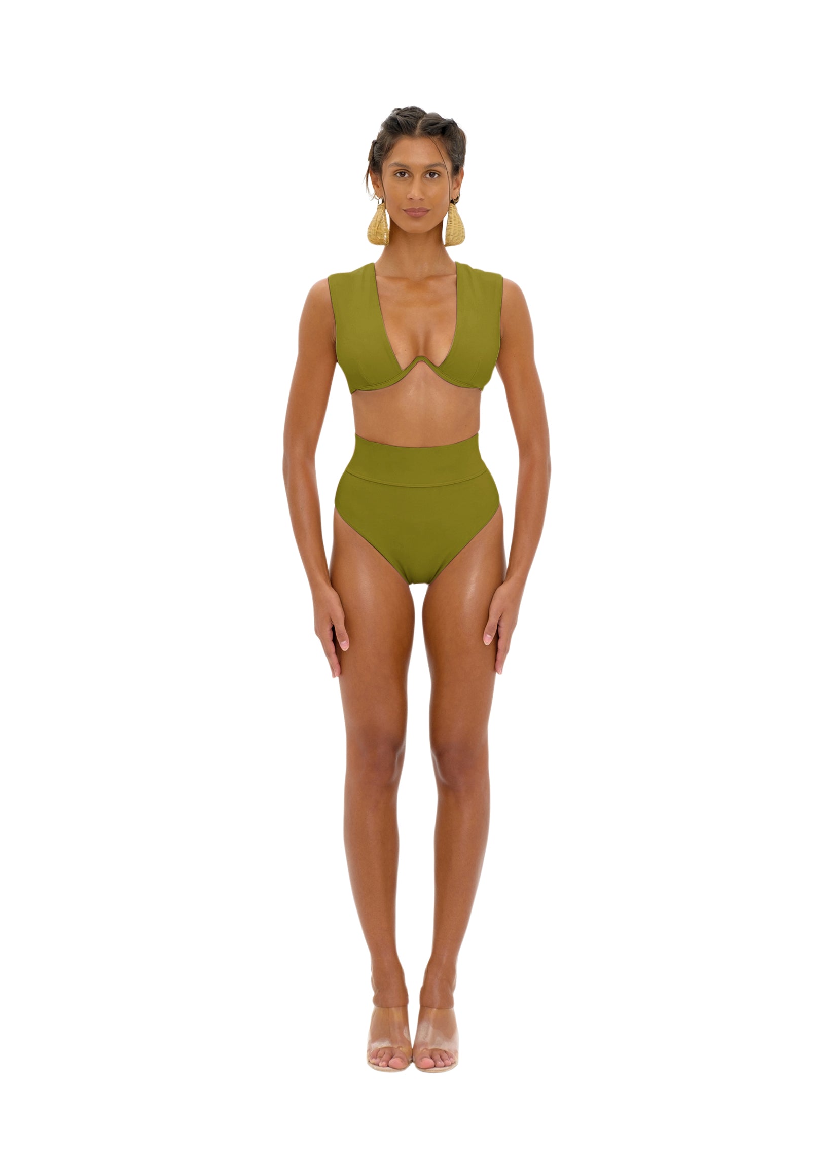 KUWA OLIVE BIKINI BOTTOM