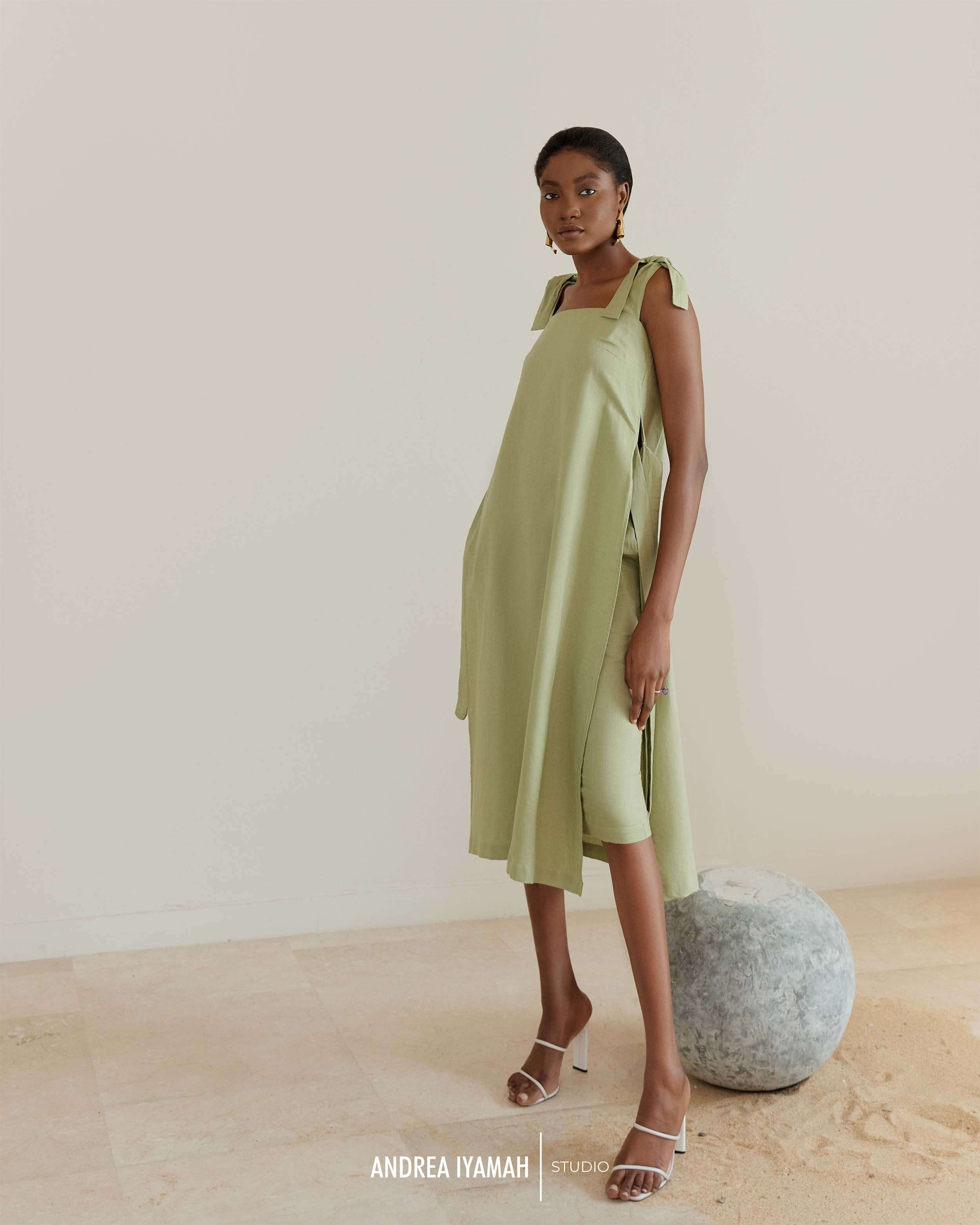 AFO WASABI MIDI SKIRT