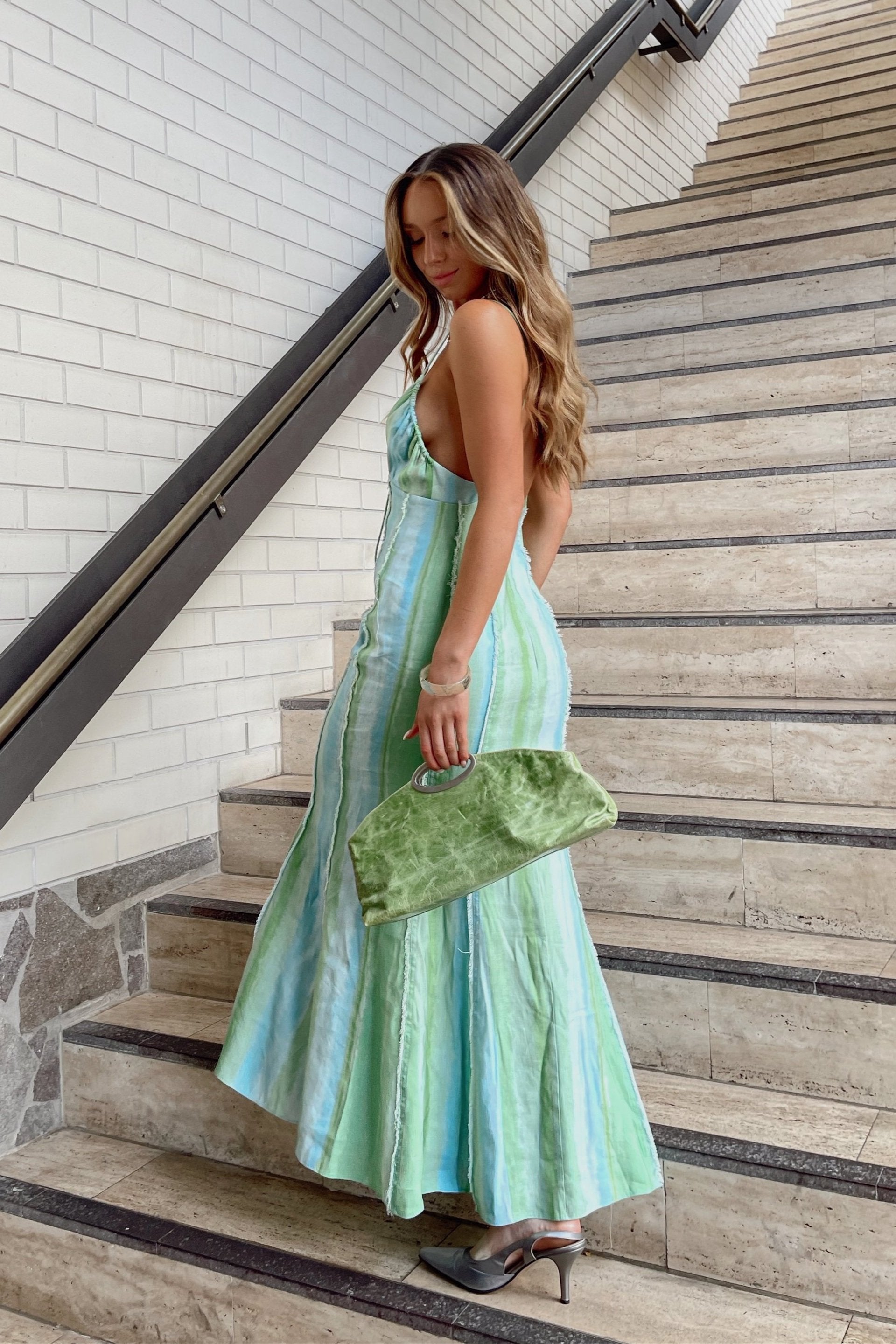 @siennaespie in Significant Other Aleksandra Midi Dress