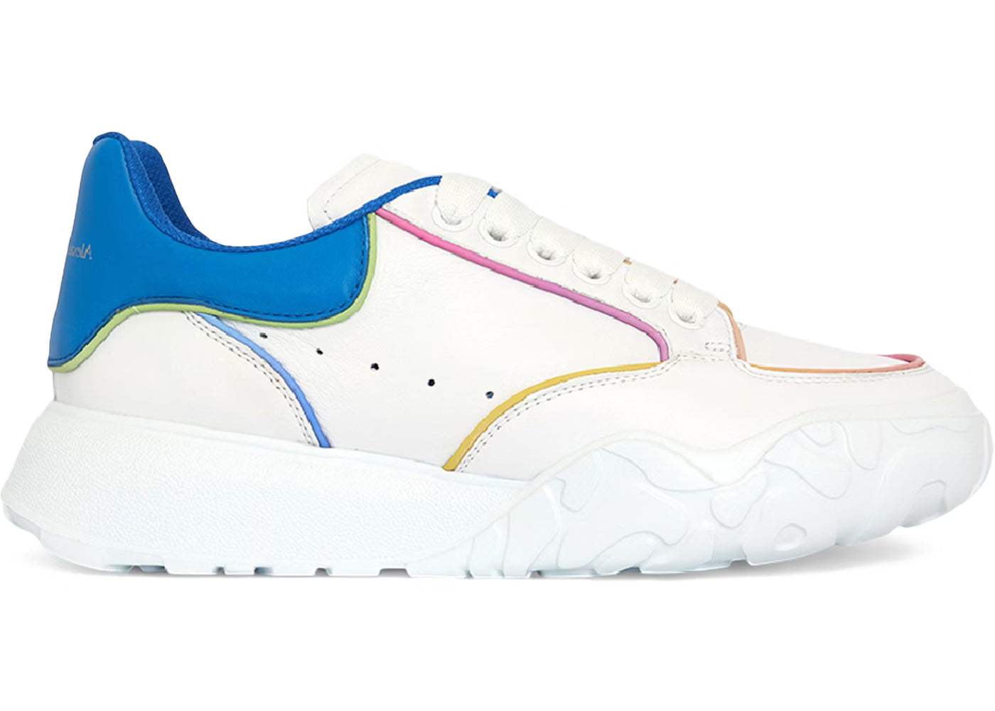 Alexander McQueen Oversized Court Trainer 'White Lake Blue'