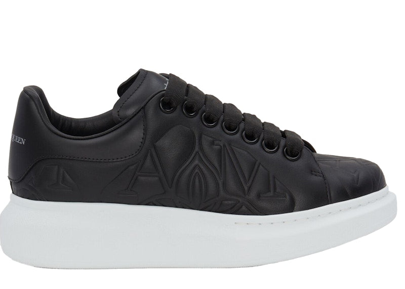 Alexander McQueen Quilted Oversized Sneaker in Black
