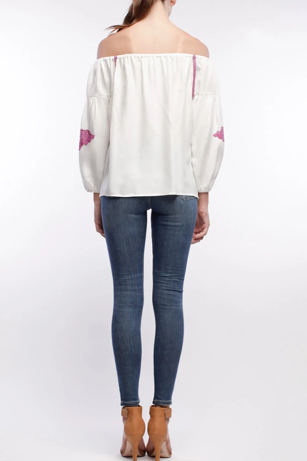 Line & Dot Alicia Embellishment Top