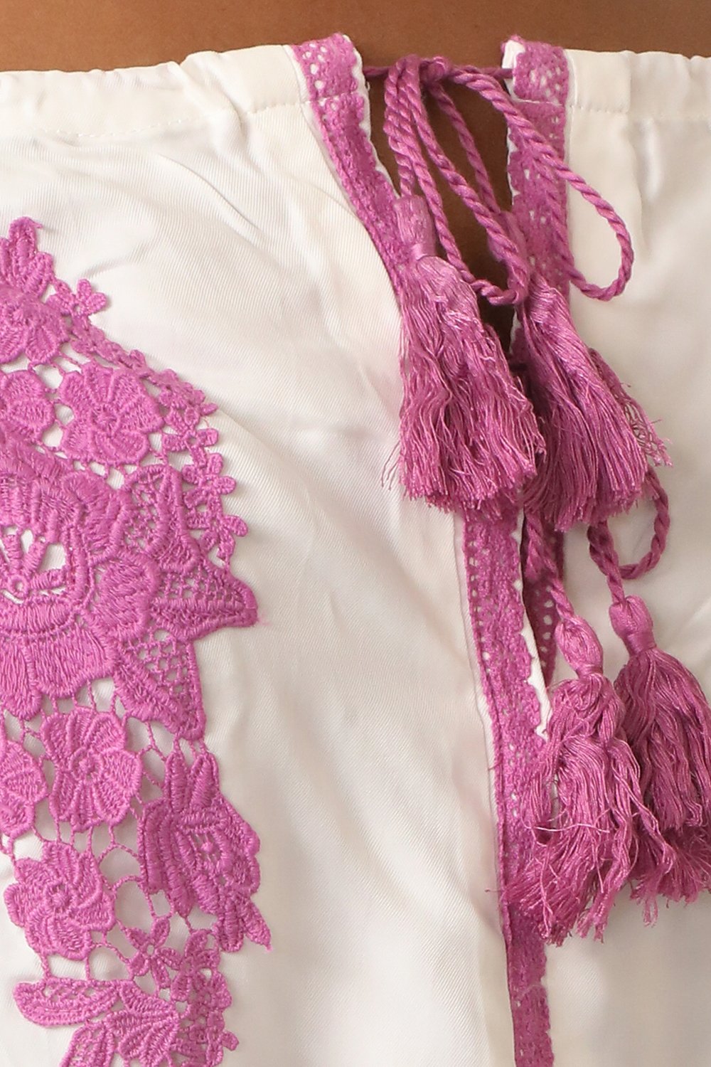 Line & Dot Alicia Embellishment Top