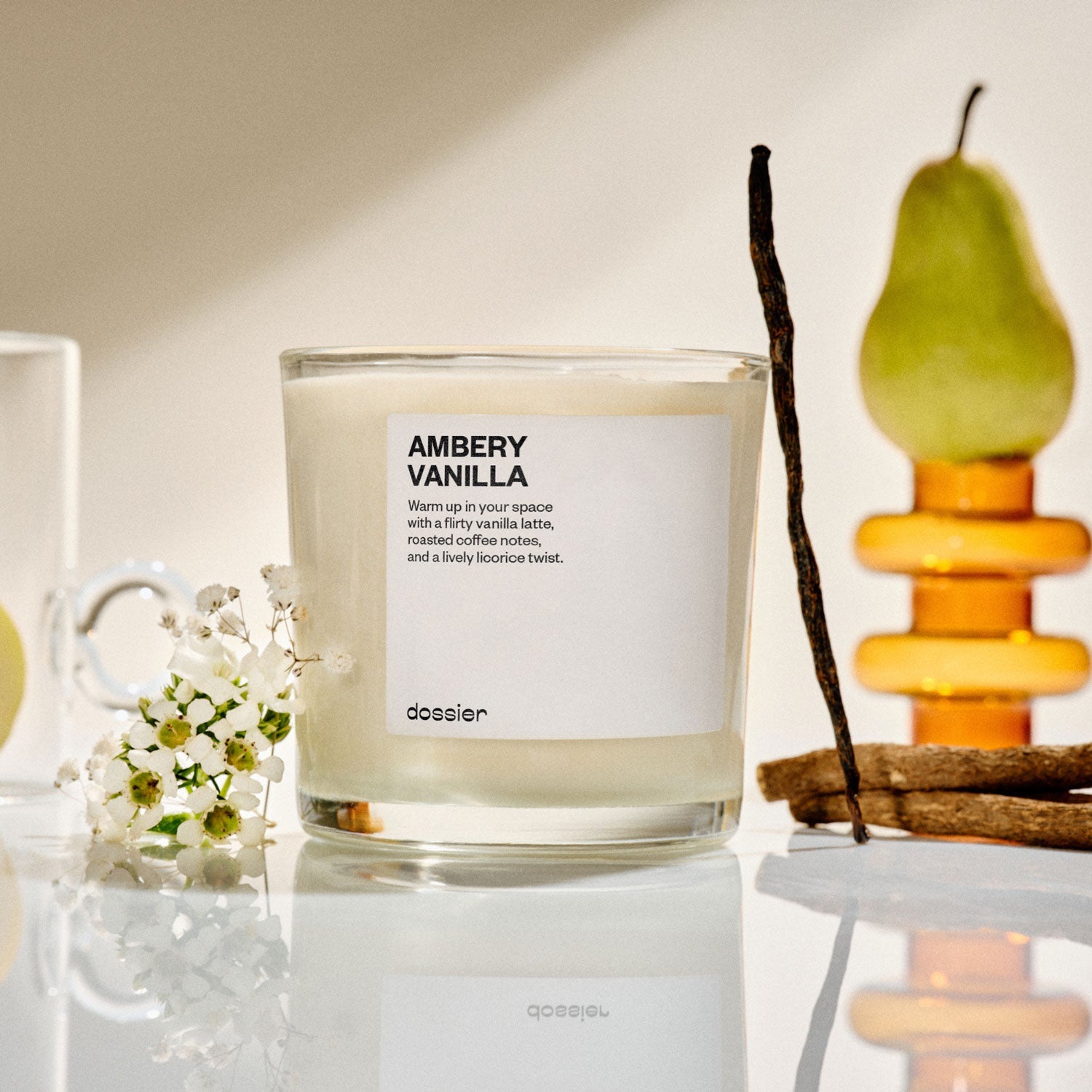 Ambery Vanilla Candle